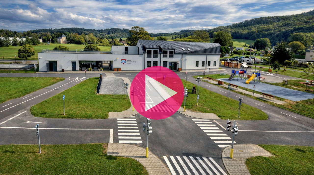 Dětské dopravní hřiště Náchod - virtuální prohlídka